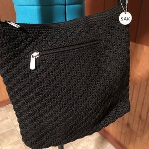 The Sak black woven purse!